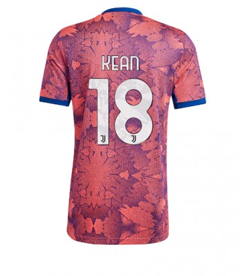 Juventus Moise Kean #18 Tredjedrakt Kvinner 2022-23 Kortermet
